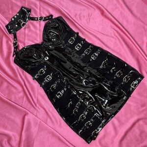 SOLD ON DEPOP🖤Femme Fatale Buckle Dress🖤